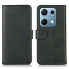 For Redmi Note 14S 4G Cow Texture Leather Phone Case(Green) - 1