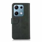 For Redmi Note 14S 4G Cow Texture Leather Phone Case(Green) - 3