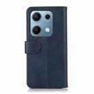 For Redmi Note 14S 4G Cow Texture Leather Phone Case(Blue) - 3
