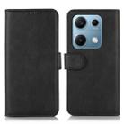For Redmi Note 14S 4G Cow Texture Leather Phone Case(Black) - 1