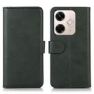 For Redmi 13X Cow Texture Leather Phone Case(Green) - 1
