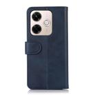 For Redmi 13X Cow Texture Leather Phone Case(Blue) - 3