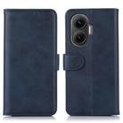 For Redmi Turbo 4 Pro Cow Texture Leather Phone Case(Blue) - 1