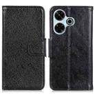 For Xiaomi Redmi 13 4G Nappa Texture Horizontal Flip Leather Phone Case(Black) - 1