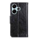 For Xiaomi Redmi 13 4G Nappa Texture Horizontal Flip Leather Phone Case(Black) - 3