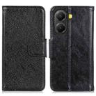 For Redmi Turbo 4 Nappa Texture Horizontal Flip Leather Phone Case(Black) - 1