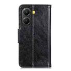For Redmi Turbo 4 Nappa Texture Horizontal Flip Leather Phone Case(Black) - 3