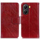 For Redmi Turbo 4 Nappa Texture Horizontal Flip Leather Phone Case(Red) - 1