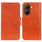 For Redmi Turbo 4 Nappa Texture Horizontal Flip Leather Phone Case(Orange) - 1