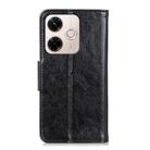 For Redmi 13x Nappa Texture Horizontal Flip Leather Phone Case(Black) - 3