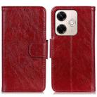 For Redmi 13x Nappa Texture Horizontal Flip Leather Phone Case(Red) - 1