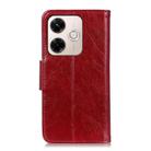 For Redmi 13x Nappa Texture Horizontal Flip Leather Phone Case(Red) - 3