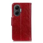 For Redmi Turbo 4 Pro Nappa Texture Horizontal Flip Leather Phone Case(Red) - 3
