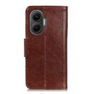 For Redmi Turbo 4 Pro Nappa Texture Horizontal Flip Leather Phone Case(Brown) - 3