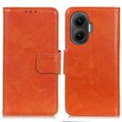 For Redmi Turbo 4 Pro Nappa Texture Horizontal Flip Leather Phone Case(Orange) - 1