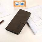 For Xiaomi Redmi 13 4G KHAZNEH Matte Texture Leather Phone Case(Brown) - 2