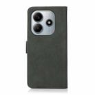 For Redmi Note 14 4G 164.84mm KHAZNEH Matte Texture Leather Phone Case(Green) - 3