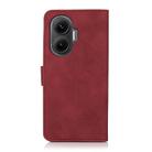 For Redmi Turbo 4 Pro KHAZNEH Matte Texture Leather Phone Case(Red) - 3