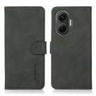 For Redmi Turbo 4 Pro KHAZNEH Matte Texture Leather Phone Case(Green) - 1