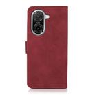 For Redmi A5 4G 171.7mm / Poco C71 KHAZNEH Matte Texture Leather Phone Case(Red) - 3