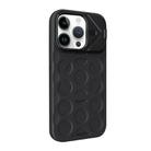For iPhone 14 Pro Max Lens Frame Holder MagSafe PC Hybrid TPU Phone Case(Black) - 2