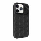 For iPhone 11 Pro Max Lens Frame Holder MagSafe PC Hybrid TPU Phone Case(Black) - 2