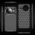 For Redmi K80 Pro Carbon Fiber Texture Shockproof TPU Phone Case(Black) - 2