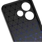 For Xiaomi Redmi 13 4G Litchi Texture Shockproof TPU Phone Case(Black) - 3