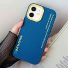For iPhone 12 mini Simple Words PC Hybrid TPU Phone Case(Royal Blue) - 1