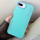 For iPhone 7 Plus / 8 Plus Simple Words PC Hybrid TPU Phone Case(Sky Cyan) - 1