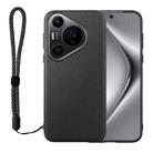 For Huawei Pura 70 ViLi TC Series Kevlar Carbon Fiber Texture Phone Case(Black) - 1