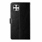 For T-Mobile REVVL 7 5G Y-shaped Pattern Flip Leather Phone Case(Black) - 3