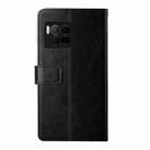 For T-Mobile REVVL 7 Pro 5G Y-shaped Pattern Flip Leather Phone Case(Black) - 3