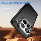 For Xiaomi 15 Pro Carbon Fiber Brushed Texture TPU Phone Case(Black) - 3