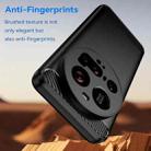 For Xiaomi 15 Ultra Carbon Fiber Brushed Texture TPU Phone Case(Black) - 3