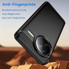 For Xiaomi Poco F7 Ultra Carbon Fiber Brushed Texture TPU Phone Case(Black) - 3