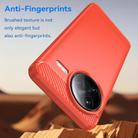 For Xiaomi Poco F7 Ultra Carbon Fiber Brushed Texture TPU Phone Case(Red) - 3