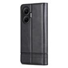 For Redmi Turbo 4 Pro AZNS Magnetic Calf Texture Flip Leather Phone Case(Black) - 3