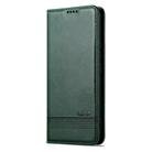 For Redmi Turbo 4 Pro AZNS Magnetic Calf Texture Flip Leather Phone Case(Dark Green) - 2