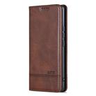 For Redmi Turbo 4 Pro AZNS Magnetic Calf Texture Flip Leather Phone Case(Dark Brown) - 2