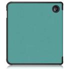 For Kobo Libra Colour 2024 Solid Color Deformation TPU Leather Smart Tablet Case(Green) - 3
