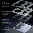 For Xiaomi Poco M7 Pro 5G Armor Precise Hole PC Hybrid TPU Phone Case(Transparent) - 3