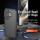For Xiaomi Poco F6 Armor Precise Hole PC Hybrid TPU Phone Case(Frosted Black) - 2