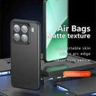 For Xiaomi 15 Pro Armor Precise Hole PC Hybrid TPU Phone Case(Frosted Black) - 2