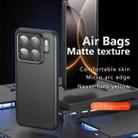 For Xiaomi 15S Pro Armor Precise Hole PC Hybrid TPU Phone Case(Frosted Black) - 2