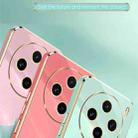 For vivo X100S XINLI Straight Edge 6D Electroplate TPU Phone Case(Pink) - 3