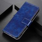 For Redmi Note 14 4G Retro Crazy Horse Texture Leather Phone Case(Blue) - 2