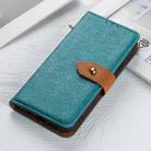 For Redmi Note 14 Pro 4G European Floral Embossed Leather Phone Case(Blue) - 2