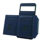 For Google Pixel 8 Solid Color Metal Buckle Card Slots Bag Phone Case(Blue) - 3