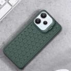 For Xiaomi Redmi 12 4G Honeycomb Radiating Lens Holder TPU Phone Case(Green) - 2